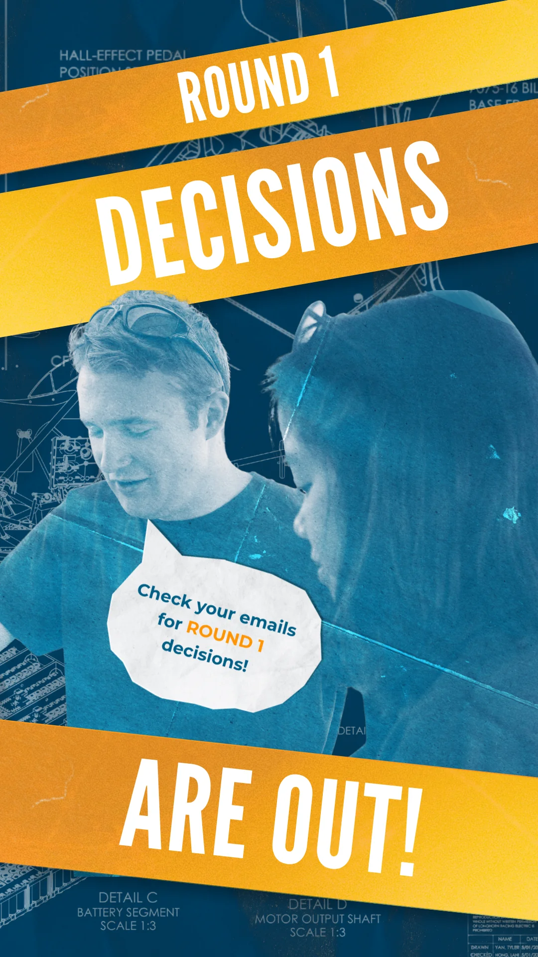 Round 1 decisions story post
